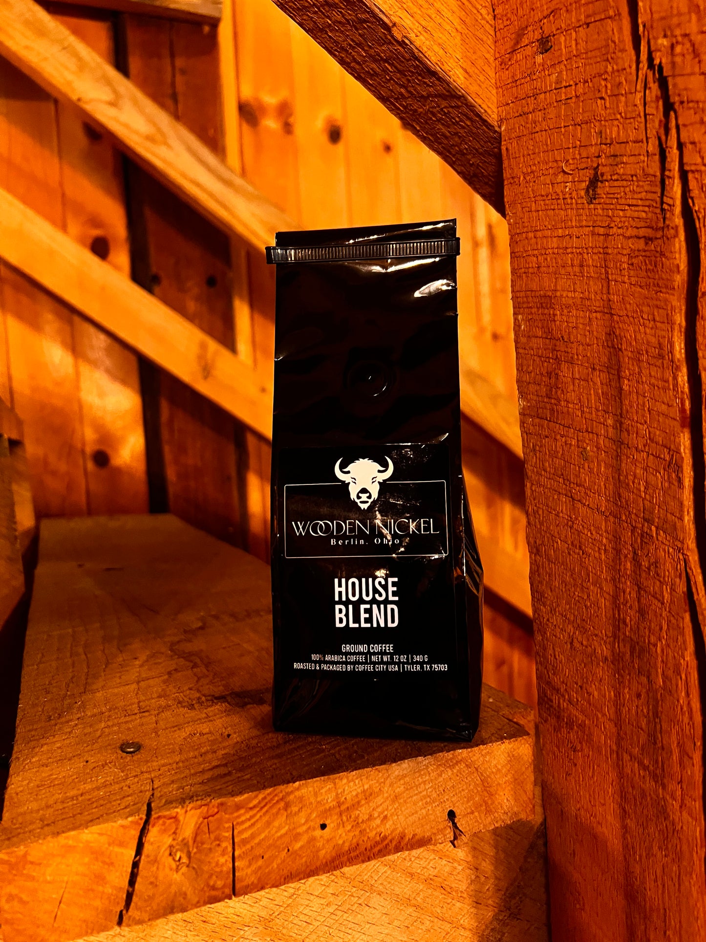Wooden Nickel House Blend Ground Coffee