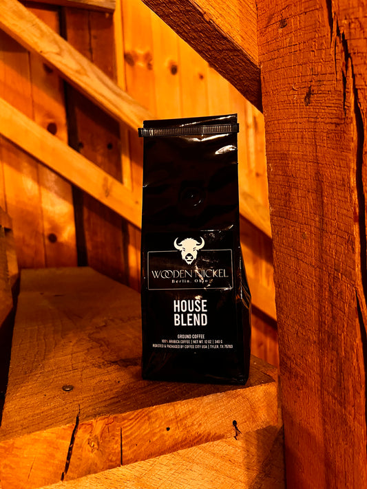 Wooden Nickel House Blend Ground Coffee