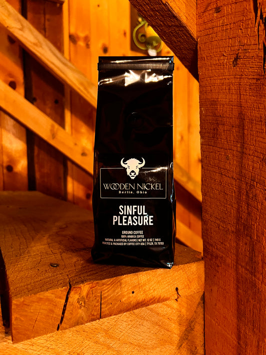 Wooden Nickel Sinful Pleasure Ground Coffee